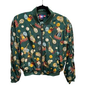 TAIL TECH FULL ZIP JACKET WOMENS SMALL TENNIS 80’s / 90’s VINTAGE